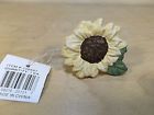 108681 798516231017 Tenderheart Treasures Cast Iron Sunflower Pastel Yellow Green New