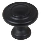 80960-mb Gliderite Hardware Pack Classic Round Ring Cabinet Knob Matte Black
