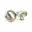 80975-bn Hwd Brushed Satin Nickel Cabinet Hardware Knob Or Furniture Drawer Decorative Round