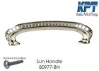 80977-bn Hwd Kpt Vintage Brushed Nickel Sun Pull Handle Cabinet Kitchen