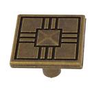 82929-ab-10 Gliderite Hardware Pack Craftsman Square Knob Drawer Cabinet Pull