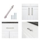 841710164107 Amazonbasics Amsbasics Straight Bar Cabinet Handle Length Hole