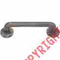86056 Emtek Medium Bronze Sandcast 4 Rod Cabinet Pull