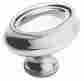 Bp2612726 86537 Amerock Oval Manor Knob Polished Chrome Set Of 10 Id 026634142305