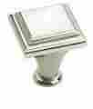 Bp26131pn 86544 Amerock Manor Knob Polished Nickel Set Of 10 Id 026634178991