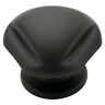 62933bk 885785303436 Liberty Triangle Top Cabinet Hardware Knob Flat Black