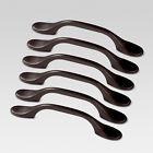 885785607589 Threshold Oil Rubbed Bronze Finish Spoon Foot Pull