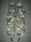 Bp19322wn 9 Amerock Brass Porcelain Lot Cabinet Pull Handle Insert Solid