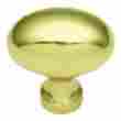 910263 P9176 Keeler Brass Power Program Oval Knob Set Of 10 Id