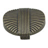 911154-ap-10 Gliderite Hardware Platinum Oval Knob Set Of 849376023257