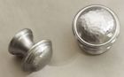 9136649 Pottery Barn New Small Ella Hammered Drawer Cabinet Knob Vintage
