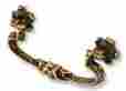 59-130 92950 Siro Designs Evangeline Bail Pull 96 Mm Cc In Antique Brass Set Of 10 Id 749802591308