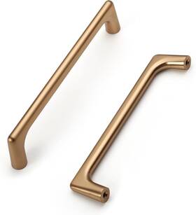 9build 445024235237 10 Pack Champagne Bronze Cabinet Pulls 5 Inch Kitchen Handles Ha