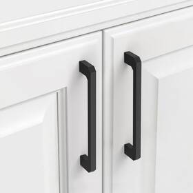 9b0070 9build 10 Pack 5 Inch Cabinet Pulls Matte Black Kitchen Handles Hard