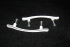 A-102-c1 Amerock Cabinet Pull Ceramoid White Gold Accent
