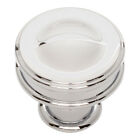 A100-ch Atlas Homewares Polished Chrome Oskar Mushroom Cabinet Knob 782808248289