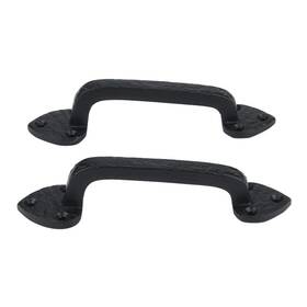 Vi-xy8g-sl9l A29 Black Door Handle Pull Heavy Duty Long Kitchen Cabinet Handles Antique