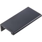 A500-3mb A500-3 Elements Lot Of Mb Matte Black Edgefield Finger Cabinet Pull