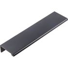 A500-8mb A500-8 Elements Mb Matte Black Edgefield Finger Cabinet Pull