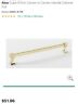 A985-8-pb-nl Alno Brass Cube Center To Handle Cabinet Pull 785584047619