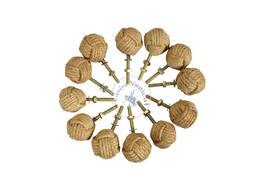 Aasiya Nautical 449809051050 Cabinet Knot Rope Knob/jute Door Knobs Beach Seaside Home Decor Gift Item 12