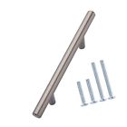 Ab1600-sn-10 Amazonbasics Euro Bar Cabinet Handle Diameter Length Hole 841710163094