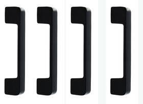 Abetammy 782003463968 Cabinet Pulls 4 Pcs Handle Pull Black