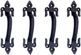 Ah-abd-dop-080-ir Adonai Hardware Antique Cast Iron Cabinet Pull Handles - 5.1 Inch Set Of 4 By