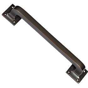 Ah-bar-dop-082-br Adonai Hardware Are Baara Brass Industrial Sliding Door Pull Handles 9 X 1 Pack Oil Rubbed Br