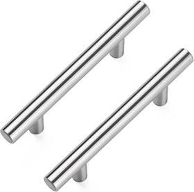 Aegero 761857044523 15 Pack Cabinet Pulls Brushed Nickel Stainless Handles For Kitchen And