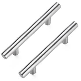 Aegero 761857044585 25 Pack Cabinet Pulls Brushed Nickel Stainless Silvery