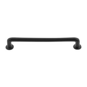 600933 Ageless Iron Rustic Barn Style Black Cast 6 Inch Center - Grey