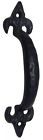 Ah-net-dop-030-ir Adonai Hardware Nethaniah Black Antique Iron Door And Cabinet Pull