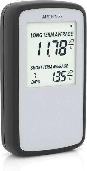 A66182r6t Airthings Corentium Home Radon Detector 223 Portable Lightweight Easy-to-use