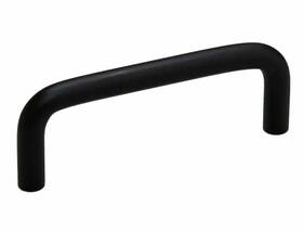 S271-3-dbk Allen Roth 3 Inch Center Tirador Pull Matte Black Finish Lot Of 6