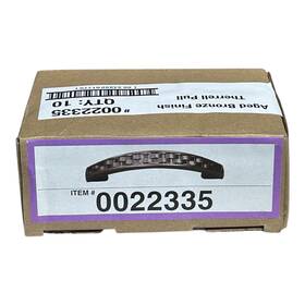 96-achrl Allen Roth Z2437-3/96-achrl 10 And Aged Bronze Finish Therrell Cabinet Pull Z2437-3 Inch /96-achrl