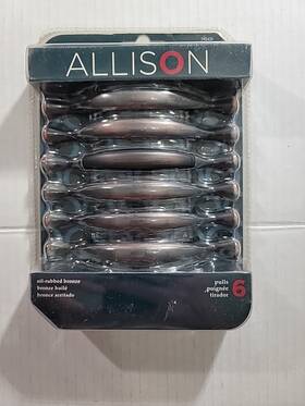 192426 Allison 6 Oil-rubbed Bronze Pulls Model Cabinets Drawers Doors Pull New