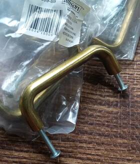 Bp53009-bb Allison 3 Inch Burnished Bronze Handle Pull Amerock Door Set Of 10