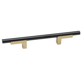 Alno A2803-35-chp/mb A2803-35 Vita Bella 3-1/2 Inch Center To Modern Smooth - Champagne /