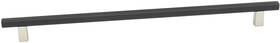 A2805-18-mn Alno A2805-18-mn/mb A2805-18 Quadrato 18 Inch Center To Modern Smooth Square - Matte Nickel