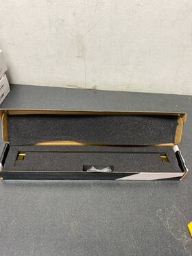 A430-12-sb Alno Vogue 12 Inch Solid Brass Cabinet Handle/drawer Pull - Satin