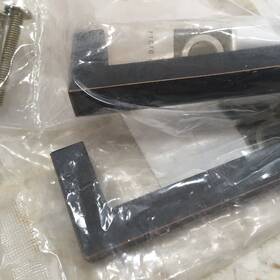 A530-vrbz Alno 12 New Creations By Inc 96mm Center To Matte Black Cabinet Pulls