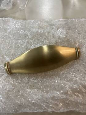 A626-4-sb Alno Charlies 4 Inch Solid Brass Cup Pull - Satin