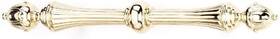 A6904-pb  Alno Ornate Traditional Pulls Polished Brass 4.5 Inch Long