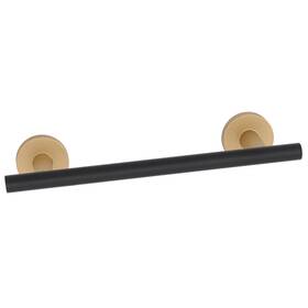 A9320-8-towel-smooth Alno A9320-8-chp/mb Vita Bella Modern 8 Inch Center To - Champagne /