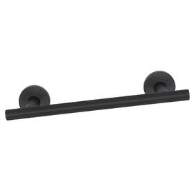 A9420-8-mb Alno A9420-8-towel-knurled Vita Bella Modern 8 Inch Center To - Black