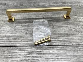 A950-6-pb Alno A950-6-pb/nl Millennium 6 Inch Pull Unlacquered Brass