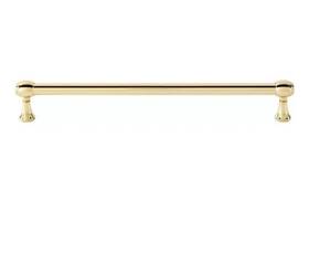 A980-8-pb Alno 8 Inch Polished Brass Pull Royale Collection
