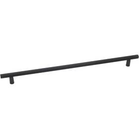 D2902-24-mb Alno 24 Inch Centers Knurled Appliance Pull In Matte Black