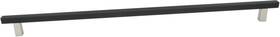 D2905-24-applc Alno D2905-24-mn/mb Quadrato 24 Inch Center To Modern Grooved - Matte Nickel